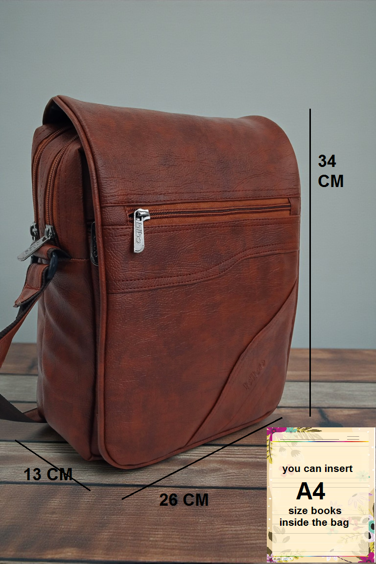 messenger bag( tan) - Image 3