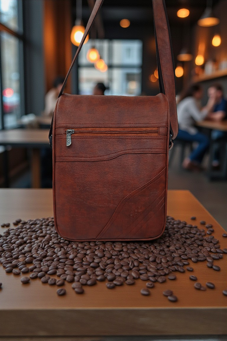 messenger bag( tan) - Image 2