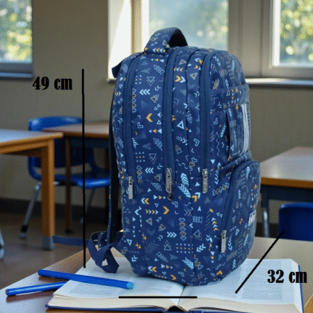 Stylish backpack print model