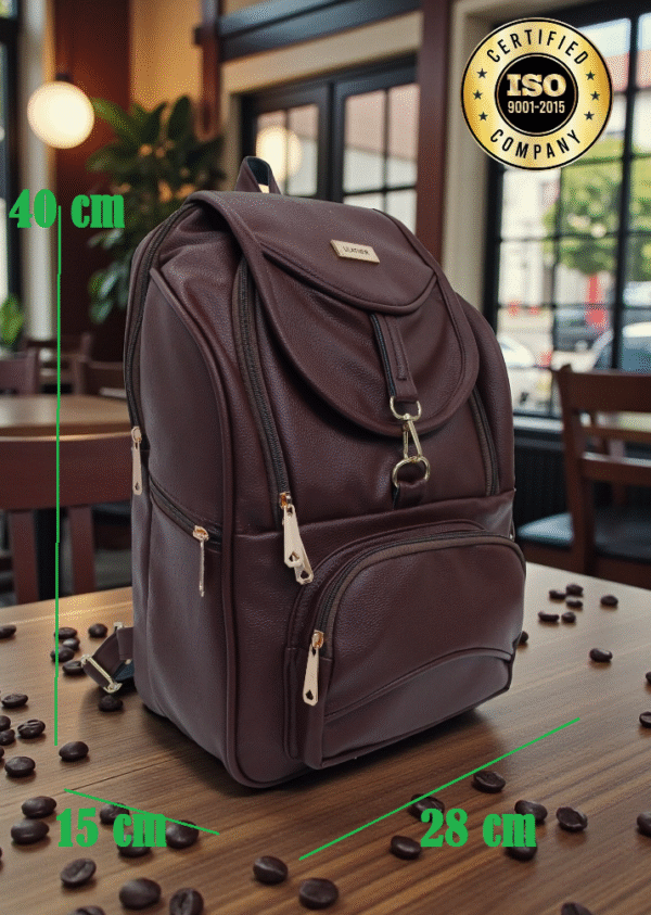 22 L Medium stylish casual college Backpack bag for Women's Girls Brow
