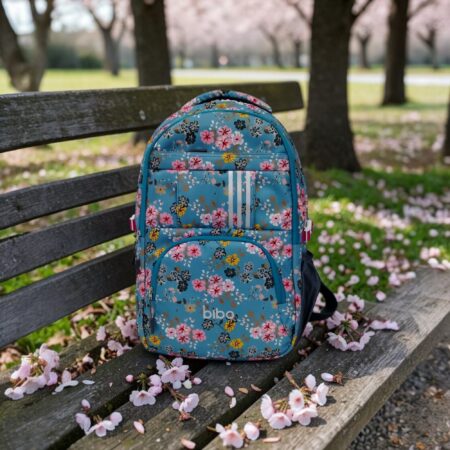 Wildcraft blue floral print